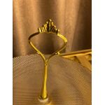 product_image_name-Generic-حامل للحلوي من الزجاج كريستال حامل تقديم الكعك والفاكهه والتسالي بقاعده جولد-2