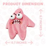 product_image_name-Generic-Moving Angry Starfish Plush Doll, Moving Funny Stress Relieving Toys, Starfish Plush Doll, Angry Stuffed Animals-2