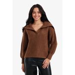 product_image_name-Clue-Puff-Sleeve Ribbed Pullover-1