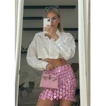 Fashion Women's Sequin Skirt Stainless Steel Metal Chain Plastic Geometric  Sequins Hollow Out Solid Halloween Fashion Mini Skirts @ Best Price Online