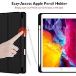 product_image_name-Generic-جراب تين تك لجهاز iPad مقاس 9.7 بوصة (2017/2018) و iPad Pro مقاس 9.7 بوصة 2016 و iPad Air 2/1 مع حامل قلم، غطاء حماية كامل للجسم للأعمال مع ظهر سيليكون وخاصية التشغيل/الإيقاف التلقائي (أسود)-2