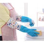 product_image_name-Generic-قفازات مطاطية من اللاتكس للتنظيف المنزلي، مجموعة أساور عريضة مبطنة شتوية قطيفة لغسل الأطباق طويلة ومقاومة للماء ومعزولة للمطبخ -2
