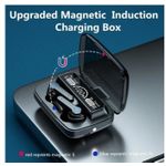 product_image_name-Generic-سماعة رأس TWS M19 بتقنية البلوتوث وإلغاء الضوضاء والضغط على الجهير وسماعة رأس رياضية للألعاب مع ميكروفون وشاشة عرض LED وتحكم ذكي باللمس (أسود)-7