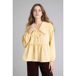 product_image_name-Defacto-تونيك كم طويل بوبلين قصة عادية-1