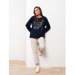 product_image_name-LC Waikiki-Crew Neck Printed Long Sleeve Women's Sweatshirt-1