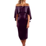 product_image_name-Fg-Women's Dress With A Fan Cut From The Chest-1