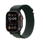 product_image_name-Apple-أبل ساعة ذكية ألترا 2 49 مم بأطار تيتانيوم و سوار - أخضر غامق-2