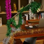 product_image_name-Generic-10 قطع × 2 متر إكليل زينة عيد الميلاد السميك الملون المتلألئ اللامع لتعليق زينة العيد الكلاسيكية الاحتفالية 6 سم عرض - (ألوان متعددة تُرسل عشوائياً)-5