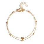 Generic Handmade Anklet It  Gold - image 2