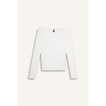 product_image_name-Defacto-تي شيرت بموضة ضيقة بتصميم بسيط ومودال وبأكمام طويلة-1