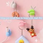 product_image_name-Generic-خطاف حائط ابهام من السيليكون، 10 قطعة-4