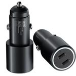 product_image_name-Cardoo-Dual USB-C Ports Car Charger, 60 Watt, CGLCPC02B - Black-2