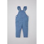 product_image_name-Defacto-Baby Girl Jean Regular Fit Jumpsuit-1