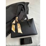 product_image_name-SHEIN-حقيبة كتف نسائية جلد PU أنيقة مزودة بوشاح حريري أنيق-1