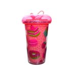 Ginoo Elegant Plastic Ice Cup, 500Ml - Fuchsia