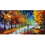 لوحة تابلوه كانافس بطباعة   وتصميم لمناظر وصور من الطبيعة 25 سم × 60 سم