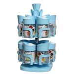 طقم توابل دوار -12 قطعة