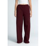 OUTDATED Straight Leg Pants - Dark Maroon - image 2