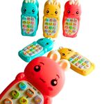 product_image_name-Generic-لعبة هاتف محمول للاطفال مع اضواء واصوات متعة التعلم  والمرح  للرضع والاطفال الصغار، هدية عيد ميلاد للبنات والاولاد بعمر 6 اشهر لون وردي-2