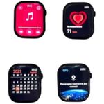 product_image_name-Generic-ساعة Wisme WS10-6 MAX الذكية، شاشة Super AMOLED مقاس 2.2 بوصة، تحكم بالإيماءات، نظام تحديد المواقع العالمي (GPS)، مكالمات، متتبع لياقة بدنية، قياس معدل ضربات القلب، حالة الطقس، كاميرا، موسيقى، 3 أحزمة، متوافقة مع نظامي iOS وأندرويد، للرجال والنساء-2