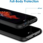 product_image_name-Generic-غطاء سيليكون متوافق مع iPhone 6 / iPhone 6S، غطاء جل مطاطي من السيليكون الناعم مقاوم للصدمات مع تشطيب غير لامع وبطانة داخلية من القماش باللون الأسود-3