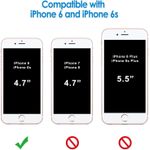 product_image_name-Generic-غطاء سيليكون متوافق مع iPhone 6 / iPhone 6S، غطاء جل مطاطي من السيليكون الناعم مقاوم للصدمات مع تشطيب غير لامع وبطانة داخلية من القماش باللون الأسود-5