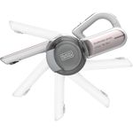 product_image_name-BLACK AND DECKER-مكنسة يدوية بلاك اند ديكر لاسلكية Dustbuster Pivot 18V – سعة 440 مل، 35 واط – أبيض/رمادي (PV1820L-GB)-3