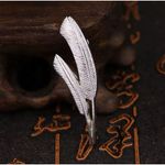 product_image_name-Generic-بروش ودبوس سنبلة القمح للجنسين - فضي-2