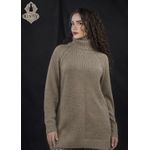 product_image_name-Generic-بلوفر موكا بتريكو ناعم ورقبة مرتفعة لإطلالة شتوية أنيقة-2