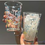 product_image_name-Generic-Cups for coffee, juices and matcha - 380 ml - 2 pieces - bow pattern-1