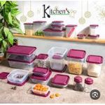 product_image_name-Generic-مجموعة من 24 قطعة للتوابل والمكسرات وتخزين المطبخ والثلاجة من المطبخ-1