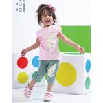 طقم بيجامة بنتكور بناتي- 3813- وردي