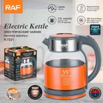 product_image_name-Generic-غلاية مياه كهربائية RAF سعة 2 لتر وقوة 1500 واط - زجاج مقاوم للحرارة مع ميزة الحفاظ على الحرارة التلقائية (موديل R.7221)-1