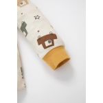 product_image_name-Defacto-Baby Boy Baby Neck Regular Fit Knitted Pyjamas - Ecru-2