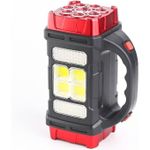 product_image_name-Generic-كشاف يدوي قابل لاعادة الشحن، إضاءة LED عالية السطوع، ألواح شمسية 4 إضاءة و8 أوضاع ضوء كشاف محمول باليد مقاوم للماء بدرجة IPX4 لأعطال الطاقة المنزلية والأماكن الخارجية والتخييم والتنزه والطوارئ-4