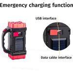 product_image_name-Generic-كشاف يدوي قابل لاعادة الشحن، إضاءة LED عالية السطوع، ألواح شمسية 4 إضاءة و8 أوضاع ضوء كشاف محمول باليد مقاوم للماء بدرجة IPX4 لأعطال الطاقة المنزلية والأماكن الخارجية والتخييم والتنزه والطوارئ-5