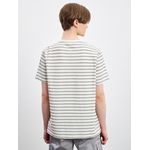product_image_name-LC Waikiki-Crew Neck Striped Jersey Men's T-Shirt-4