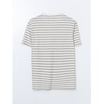 product_image_name-LC Waikiki-Crew Neck Striped Jersey Men's T-Shirt-5