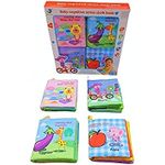 حقيبة كتب قماشية تعليمية لعدد 4 كتب