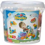 product_image_name-Generic-Happy Home Multicolour Interlocking Building Blocks Toy - 30 cm x 30 cm x 30 cm - 36+ Months - 1 Piece - Motor Skills Development-2