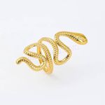 product_image_name-Generic-خاتم ذهبي مفتوح بتصميم "أوراق الشجر" الأنيق - قابل للتعديل.-1