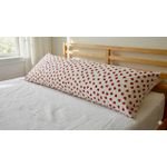 YARLIN يارلن-كيس وسادة طويل 160*45 تصميم ستروبيري