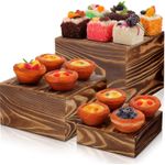 product_image_name-Generic-3 قطع من حامل الكيك الخشبي البني العتيق من باريدات، حوامل عرض خشبية ريفية لعرض الحفلات، صندوق عرض مربع قابل للتكديس للحلوى والمقبلات والخطوبة وحفلات الزفاف-1