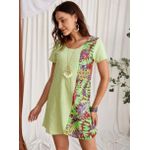 product_image_name-SHEIN-Contrast Panel Tunic Dress-1