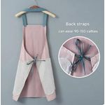 product_image_name-Generic-Stain-Resistant Kitchen Apron with Absorbent Pockets – Comfortable & Stylish Cooking Apron- Black-2