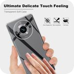 product_image_name-Generic- جراب متوافق مع موبايل ريلمي 11 برو مضاد للاصفرار ورفيع ومرن السيليكون الناعم والبولي يوريثين المقاوم للحرارة ومضاد للخدش والصدمات - شفاف مصد -2