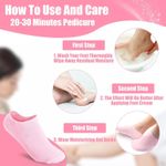 product_image_name-Generic-شرابات مرطبة مكونة من زوجان من ساجري- شرابات سيليكون للأقدام الجافة المتشققة للنساء- شرابات جل لوشن لإصلاح وتنعيم بشرة القدم الجافة المتشققة-6