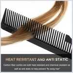 product_image_name-Generic-مشط شعر مسطح الرأس من ألياف الكربون المضادة للكهرباء الاستاتيكية للاحتراف لتصفيف وتجزئة الشعر للحلاقين ومصففي الشعر_للرجال والنساء_أسود-5