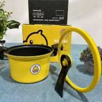 product_image_name-Generic-طنجرة ضغط من الجرانيت لطهي الطعام في وقت قصير بغطاء بايركس أبعاد: قطر 22 سم سعة: 3.5 لتر منتج مستورد-5