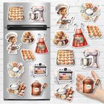 product_image_name-Generic-مجموعة مغناطيس ثلاجة بطابع منزل مزرعة جميل من 10 قطع، ديكور مغناطيسي للثلاجة بمغناطيس قوي، ملصقات مغناطيسية لتزيين الثلاجة بنمط منزل المزرعة-1